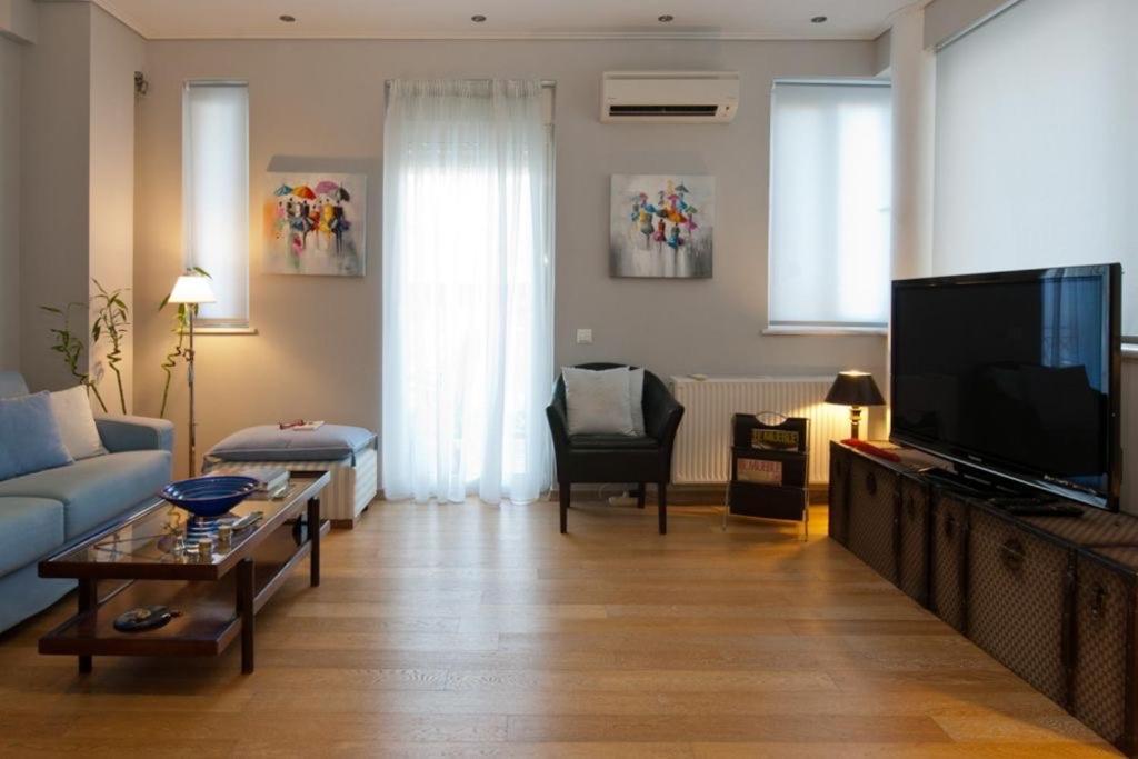 Acropolis Luxury Apartment With Balcony 雅典 外观 照片